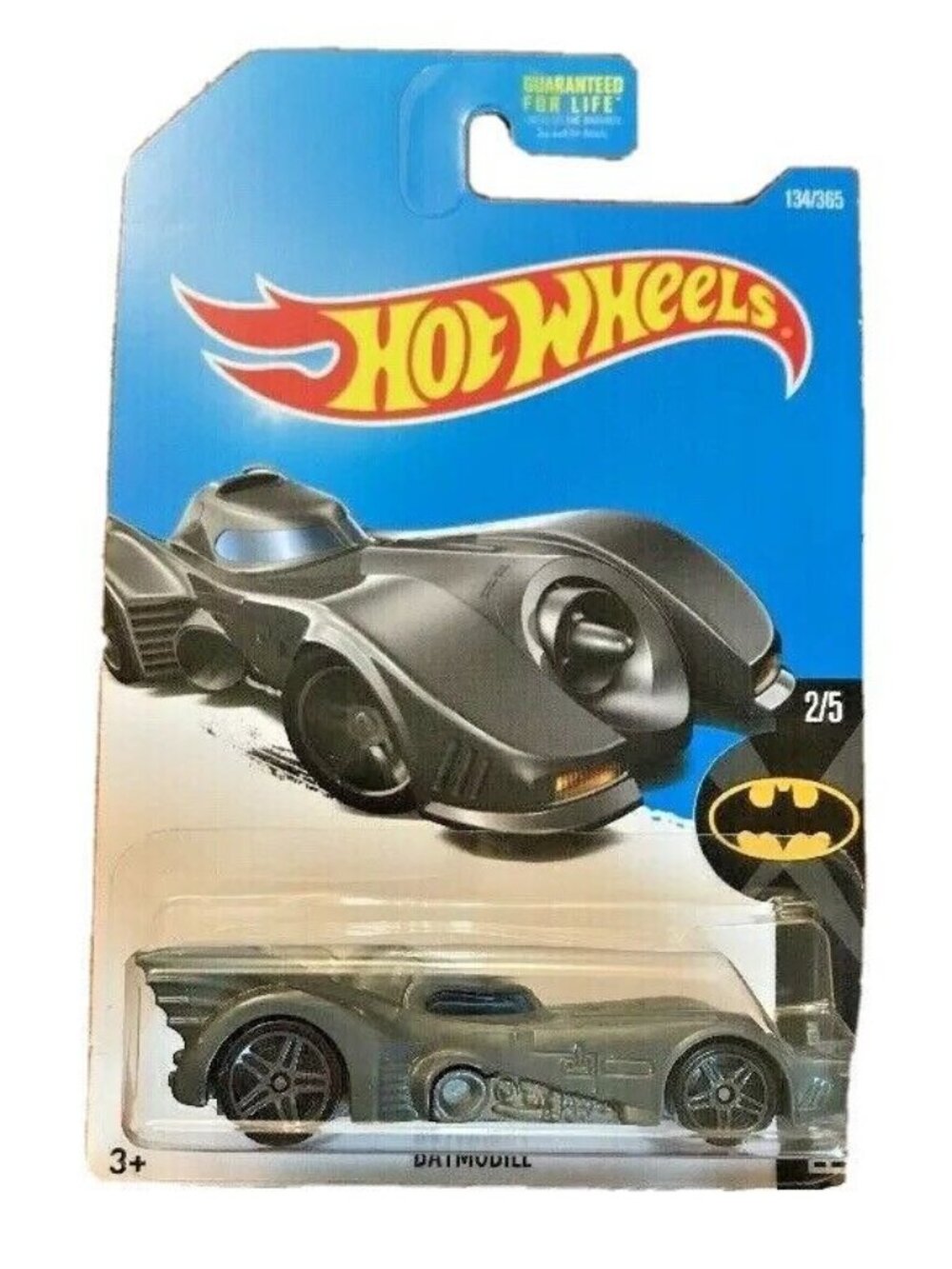 NEW Dark Gray Gotham City's Batman's Batmobile Hot Wheels Car Diecast